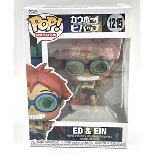 Cowboy Bebop Ed & Ein On Scooter Funko Pop #1215 Vinyl Figure MINT